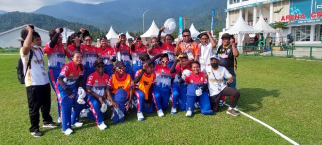 
					Ekspresi Atlet-atlet Cricket PON XX 2021 Papua