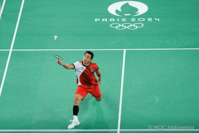 
					Jonatan Christie Takluk dari Pebulutangkis India