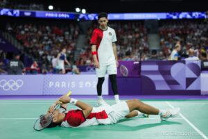 Ganda Putra Indonesia Tersingkir di Perempatfinal Bulutangkis Olimpiade Paris