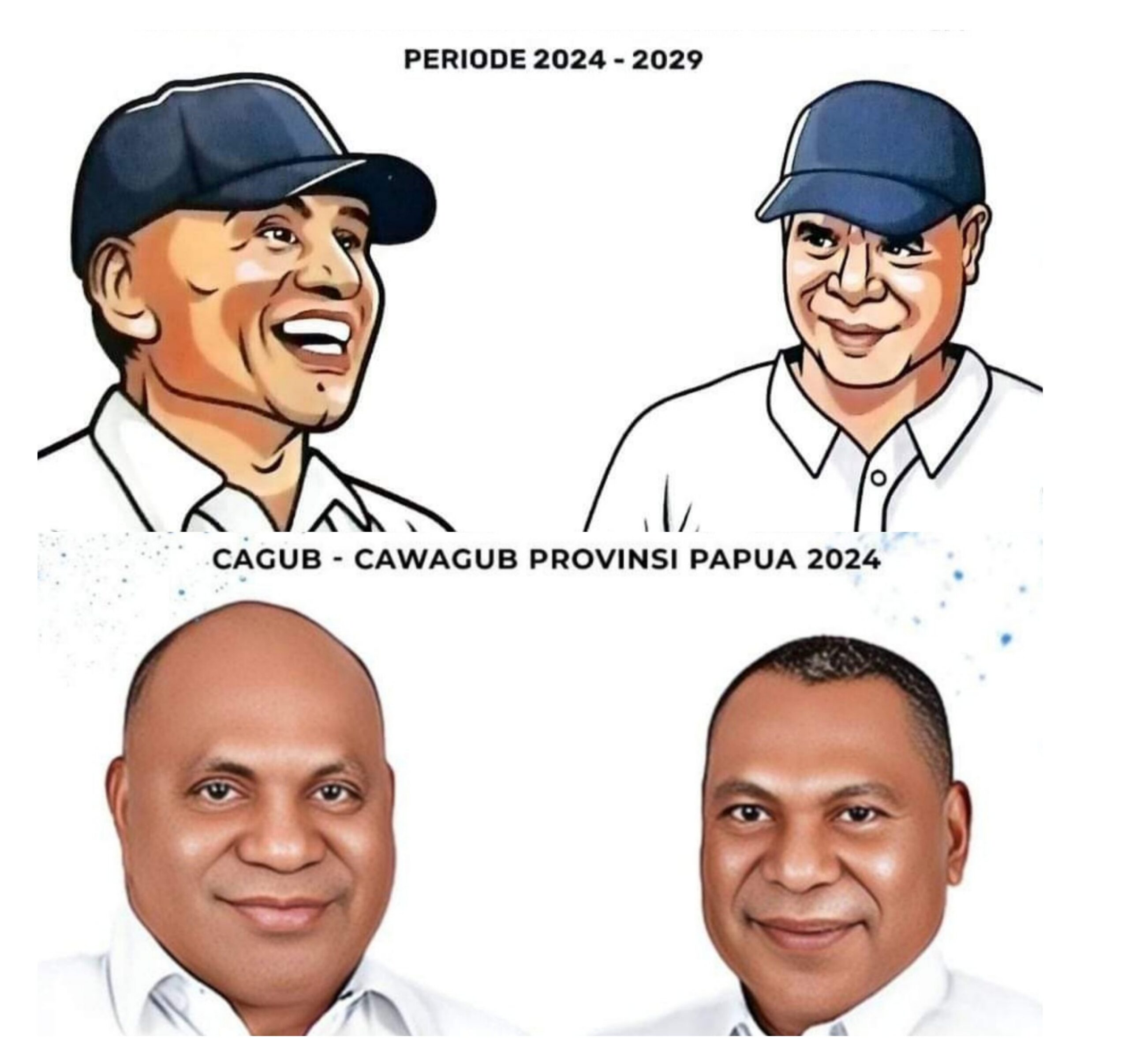Besok, Dua Paslon Gubernur dan Wagub Papua akan Mendaftar di KPU