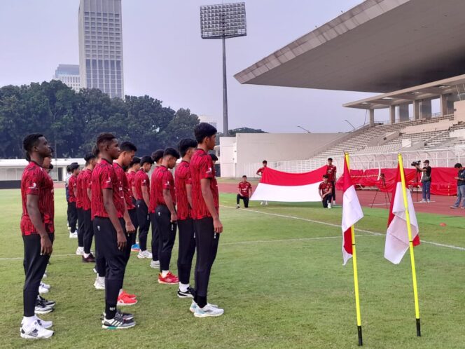 
					Timnas U-20 Gelar Upacara HUT RI ke-79