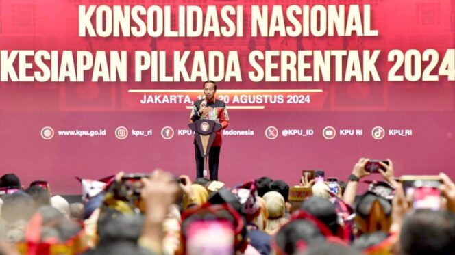 
					Presiden Jokowi Tegaskan Pentingnya Kualitas dan Integritas Pemilukada