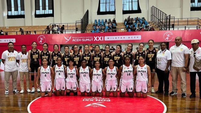 
					Tim Basket Putri Papua Melempem, Telan Dua Kekalahan