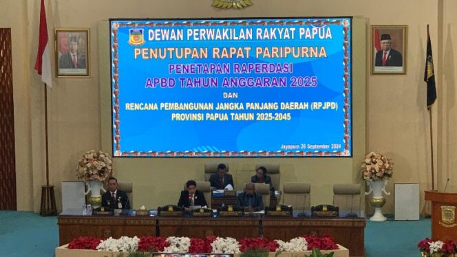 
					DPR Papua Sahkan APBD Provinsi Papua 2025