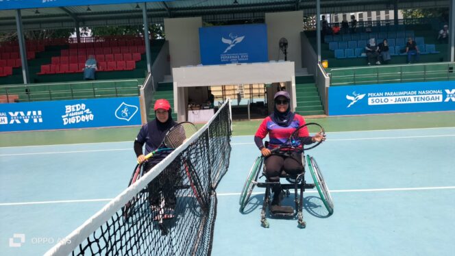 
					Empat Keping Medali Disumbangkan Tenis Lapangan Kursi Roda Papua pada Peparnas XVII