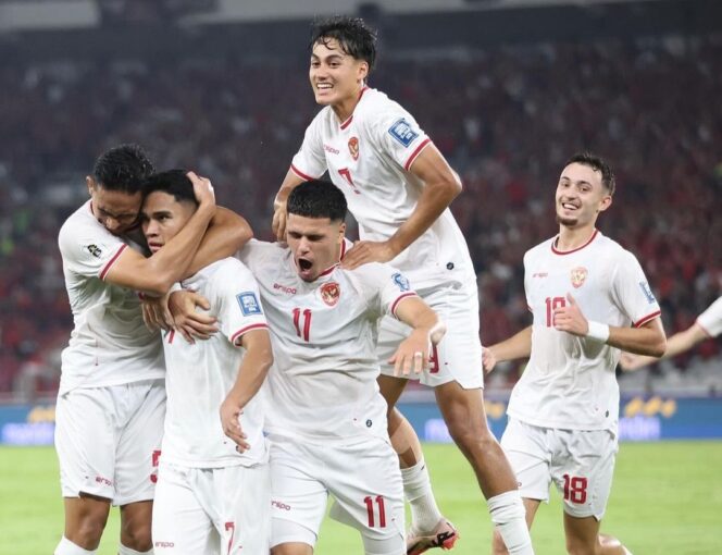 
					Punggawa Timnas Indonesia saat berselebrasi / Dok. IG FIFA World Cup