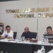 KPU Provinsi Papua saat menggelar konferensi pers / Dok. Rakyatpapua