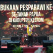 Pj Gubernur Papua, Ramses Limbong saat membuka Pesparawi XIV Papua / Dok Papua.go.id
