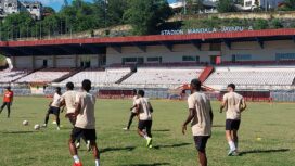 Skuad Persipura saat berlatih / dok Persipura