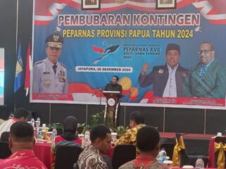 Pembubaran kontingen Peparnas XVII Papua 