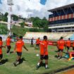 Skuad Persipura saat berlatih di Stadion Mandala / Dok. Persipura 
