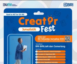 Euforia.id Raih Juara 3 BRI Creator Jurnalistik Fest 2024