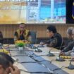 Pertemuan Pemerintah Provinsi Papua dengan Anggota Komisi XIII DPR RI, Yan Permenas Mandenas di Kantor Gubernur Papua