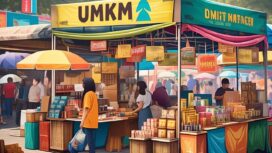 Ilustrasi UMKM / Photo Ai