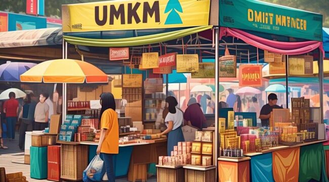 Ilustrasi UMKM / Photo Ai