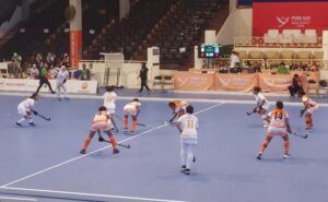 Tim hoki indoor putri Papua tampil di ajang PON XXI Sumut 
