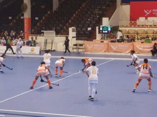 Tim hoki indoor putri Papua tampil di ajang PON XXI Sumut 
