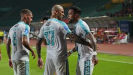 Selebrasi Pemain PSBS Biak Numfor / dok PSBS Biak Numfor 