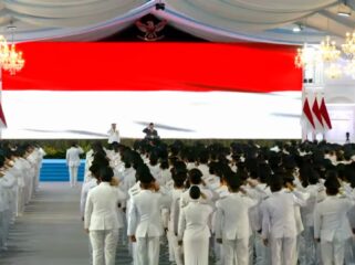 Pelantikan Kepala Daerah serentak di Istana Kepresidenan, Jakarta - tangkapan layar youtube