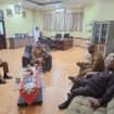 Ketua NPCI Papua, H. Jayakusuma saat menemui Plt Kadisorda Papua, Sonya Monim di Kantor Disorda Papua 