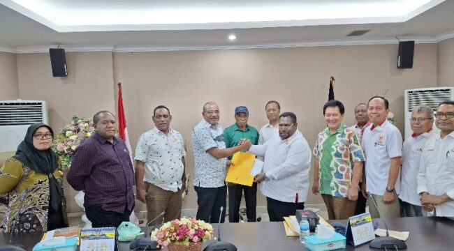 KONI Papua Usai Bertemu dengan Bapemperda DPR Papua 