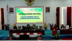 Rapat Paripurna DPR Papua 