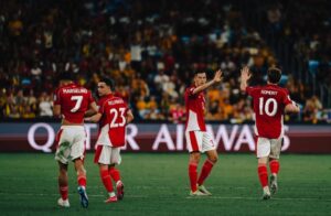 Para pemain timnas Indonesia usai berselebrasi / instagram