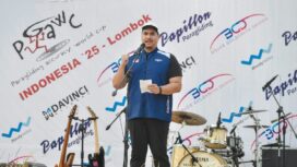 Menteri Pemuda dan Olahraga Republik Indonesia (Menpora RI) Dito Ariotedjo menegaskan Pekan Olahraga Nasional (PON) 2028 di Nusa Tenggara Timur (NTT) dan Nusa Tenggara Barat (NTB) akan berfokus pada keberlanjutan. (foto:bagus/kemenpora.go.id)
