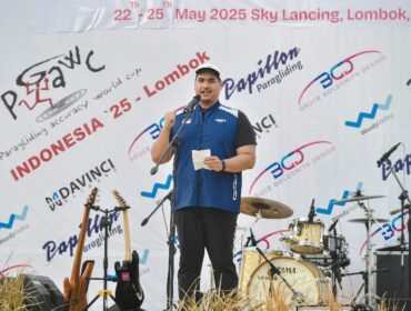 Menteri Pemuda dan Olahraga Republik Indonesia (Menpora RI) Dito Ariotedjo menegaskan Pekan Olahraga Nasional (PON) 2028 di Nusa Tenggara Timur (NTT) dan Nusa Tenggara Barat (NTB) akan berfokus pada keberlanjutan. (foto:bagus/kemenpora.go.id)