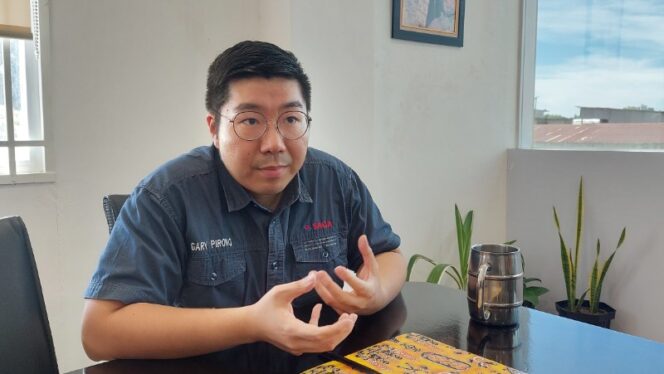 
					Direktur/Owner SAGA Group, Gary Marcelino Pirono 
