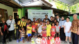 Jurnalis di Papua Salurkan Tali Kasih di Gereja Katolik Santo Petrus, Stasi Koya Tengah, Kota Jayapura