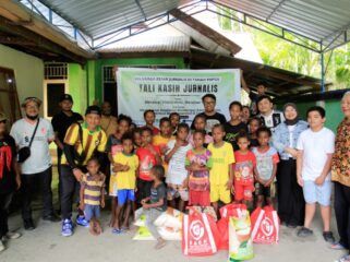 Jurnalis di Papua Salurkan Tali Kasih di Gereja Katolik Santo Petrus, Stasi Koya Tengah, Kota Jayapura