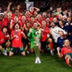 Skuad Timnas Portugal Merayakan Gelar Juara UEFA Nations League untuk kedua kalinya 