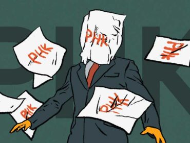 Ilustrasi PHK. (Bloomberg Technoz/Asfahan)