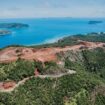 Kerusakan alam yang ditimbulkan akibat beroperasinya tambang nikel di Raja Ampat - foto Mongabay