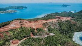 Kerusakan alam yang ditimbulkan akibat beroperasinya tambang nikel di Raja Ampat - foto Mongabay