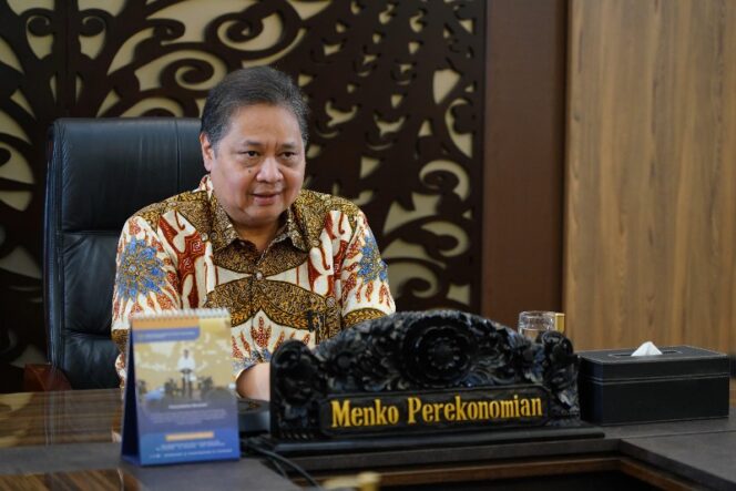 
					Menteri Koordinator Bidang Perekonomian Airlangga Hartarto - ekon.go.id