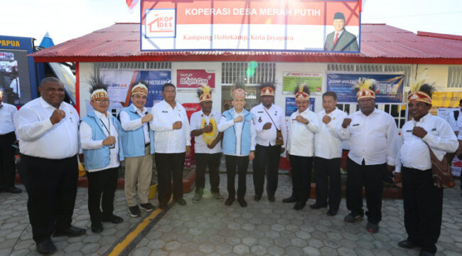 Peluncuran 999 Koperasi Merah Putih/ dok Papua.go.id