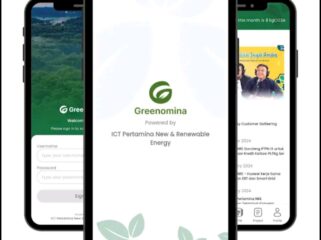Tampilan aplikasi Greenomina Pertamina 
