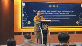 Pj Sekda Papua, Suzana Wanggai memberikan arahan - dok Papua.go.id