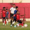 Pemain Persipura ketika dijegal Pemain Garudayaksa - dok Persipura