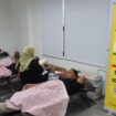 Kegiatan donor darah yang digelar oleh Indosat di Kota Jayapura  