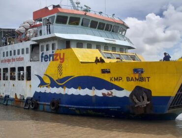 KMP Bambit, satu di antara tiga armada ASDP yang beroperasi di Kabupaten Asmat - dok ASDP Merauke for Euforia.id