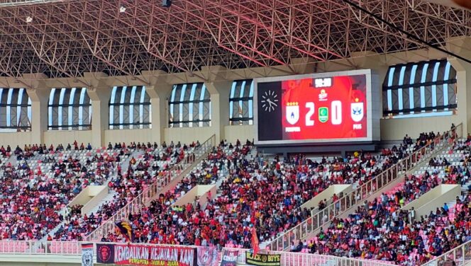 
					Skor kemenangan Persipura atas PSIS