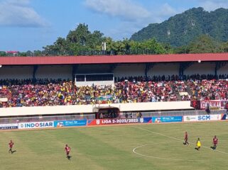 Persipura ketika bertanding di Stadion Mandala / Euforia.id
