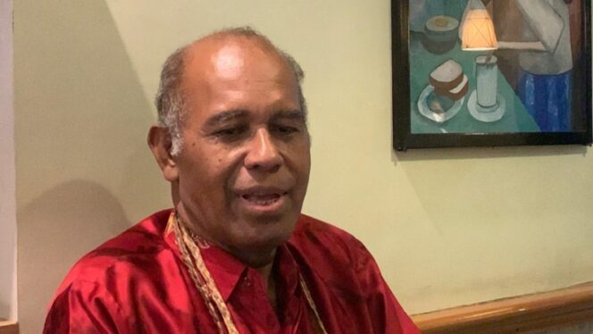 
					Ketua Dewan Adat Saireri, Willem Saman Bonay