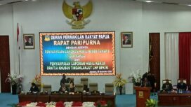 Rapat Paripurna Penyampaian Laporan Hasil Reses Tahap II DPR Papua 