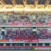 Tampak suporter Persipura yang mendukung timnya dari tribun Stadion Lukas Enembe / euforia.id