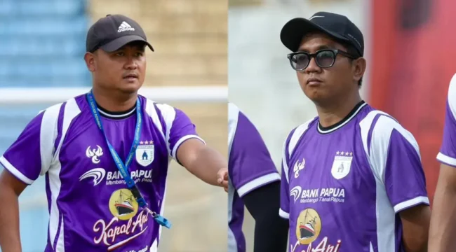 Dadan Sukmana dan Ronald Innova / dok Persipura.id