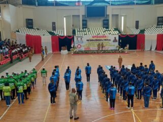 Pelepasan kontingen Peparpenas dan Popnas Papua / Euforia.id